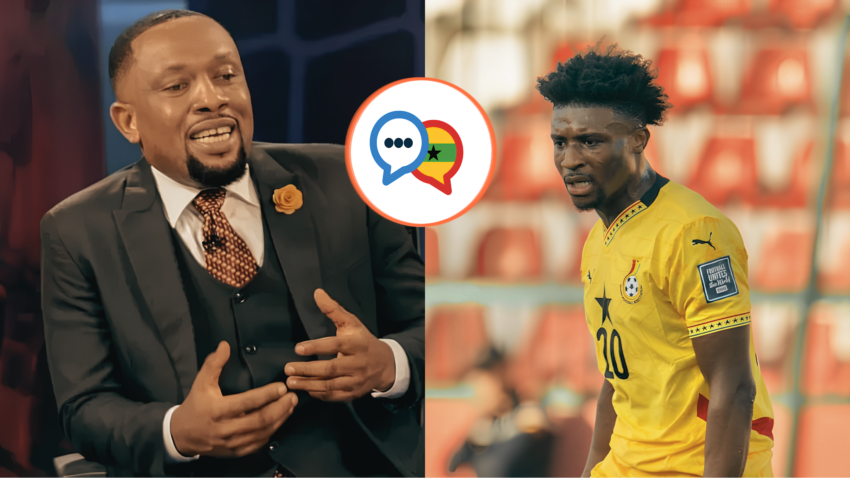 Coach Nimley discussing Mohammed Kudus' selection for Ghana's 2027 AFCON qualifiers